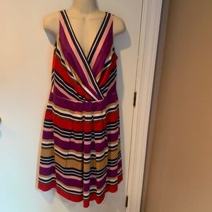 Anne Klein striped dress